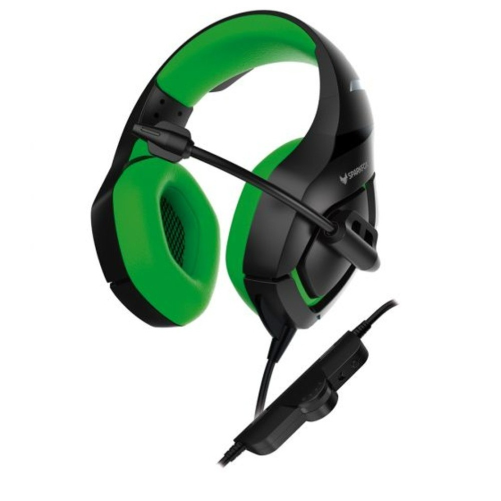 Gaming headphones SPARKFOX K1 Stereo Headset Green