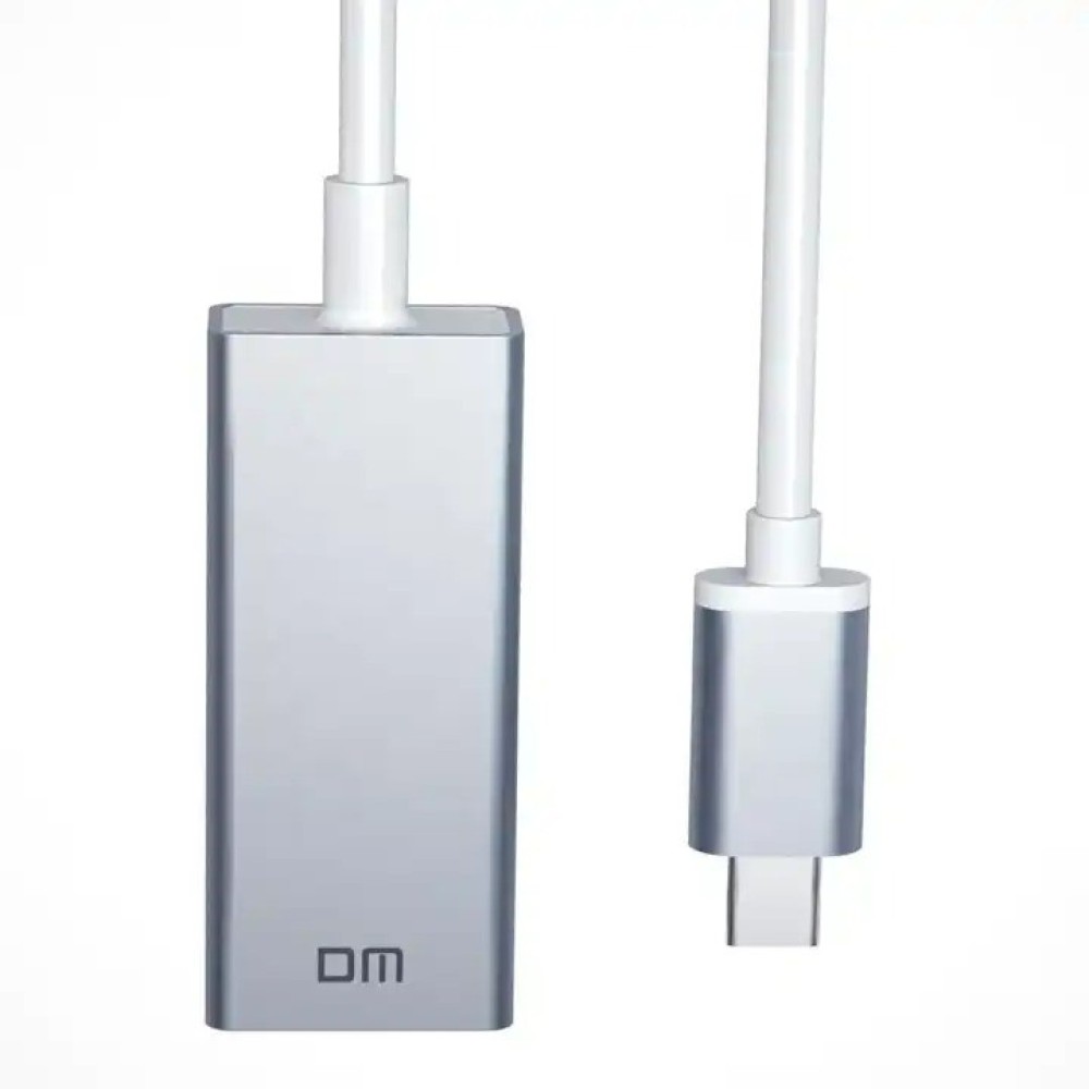 DM Life Type c to 1000MBPS ethernet port hub CHB017