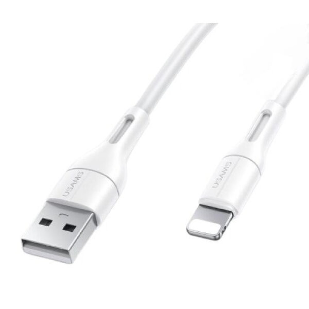 USAMS U68 lightning 2A Fast Charge cable 1m white SJ500USB02 (US-SJ500)